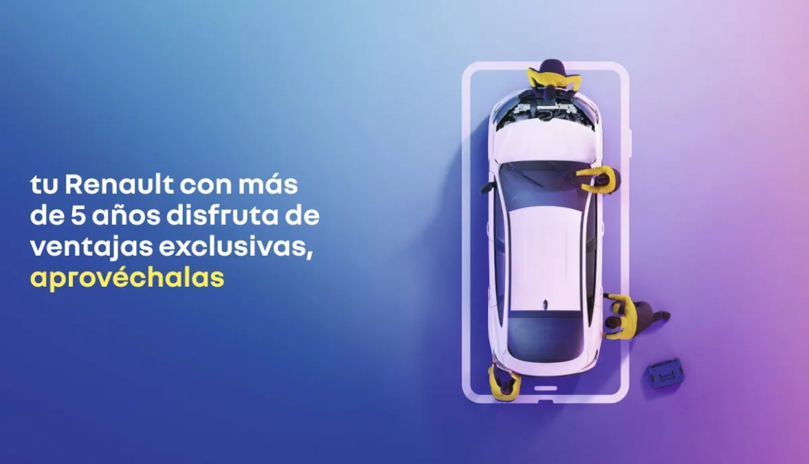 Especial vehículo más de 5 años